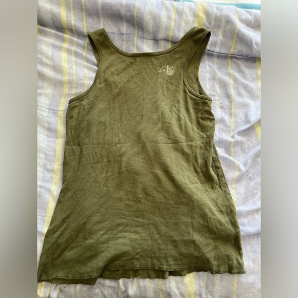 Volcom green tank top - Picture 2 of 2